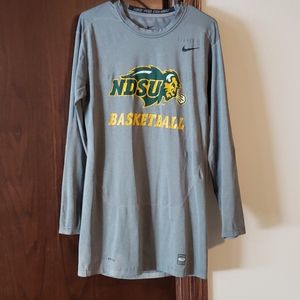 North Dakota State Basketball Nike Long Sleeve Tee